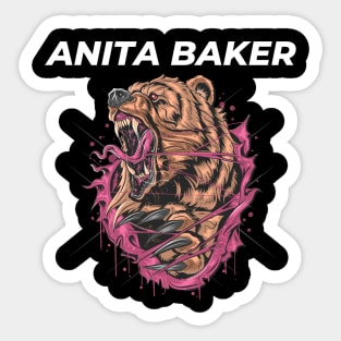 Anita baker Sticker